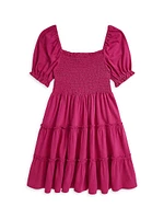 Little Girl's & Smocked Jersey Dress