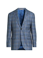 Academy Plaid Wool Jacket