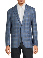 Academy Plaid Wool Jacket