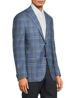 Academy Plaid Wool Jacket