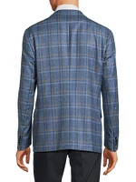 Academy Plaid Wool Jacket