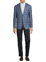 Academy Plaid Wool Jacket