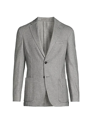 Silk-Cashmere Sport Jacket