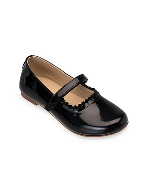 Liitle Girl's & Aria Patent Leather Flats