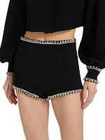 Juneve Embellished Mini Shorts