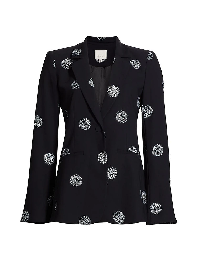 Karlie Crystal Dot Blazer