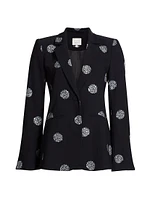 Karlie Crystal Dot Blazer