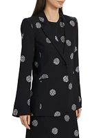 Karlie Crystal Dot Blazer