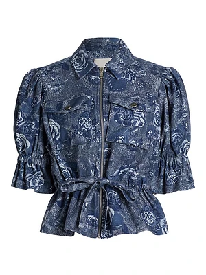 Adie Floral Zip Jacket