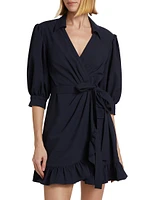 Vickie Wrap Minidress