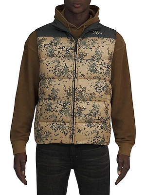 Winter Park Camouflage Puffer Vest