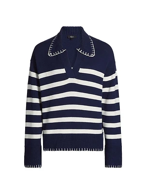 Athena Striped Sweater