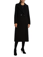 Madison Fur Collar Maxi Wool Coat