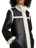 Shar Reversible Sherpa Coat
