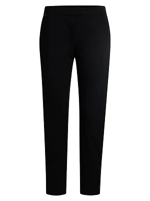 Slim-Fit Trousers Performance-Stretch Jersey