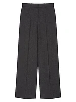 Oversized Tailored Pants in Wool