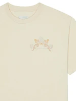 Baroque Cotton Embroidery T-Shirt