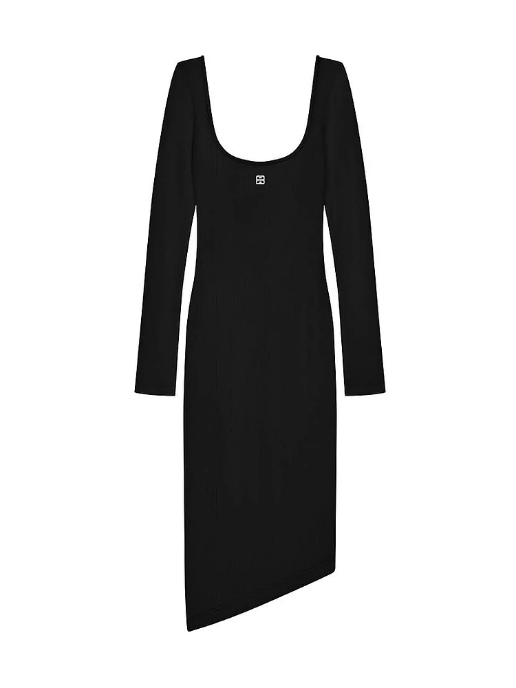 Asymmetric Dress Knit