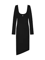 Asymmetric Dress Knit