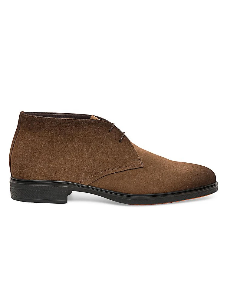 Burnished Suede Derbys