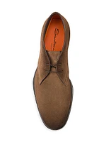 Burnished Suede Derbys