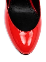 90MM Leather Pumps