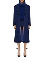 Alpaca Bouclette Wool Coat