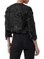 Dalina Embellished Lace Crop Jacket