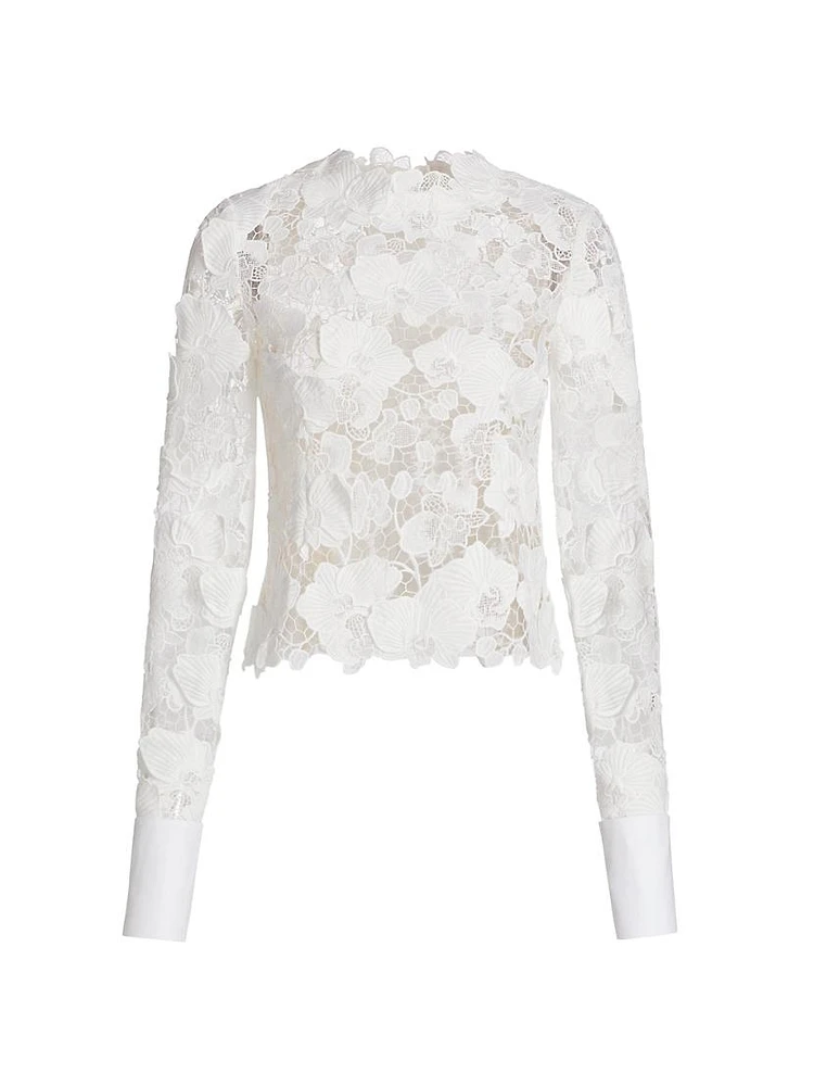 Guipure Lace Top