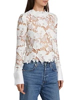 Guipure Lace Top