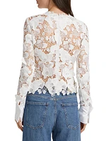 Guipure Lace Top