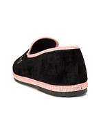 Off to Venice Velvet Loafers