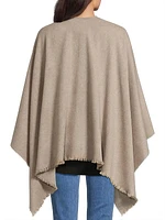 Ivy Cashmere Reversible Poncho