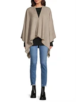 Ivy Cashmere Reversible Poncho