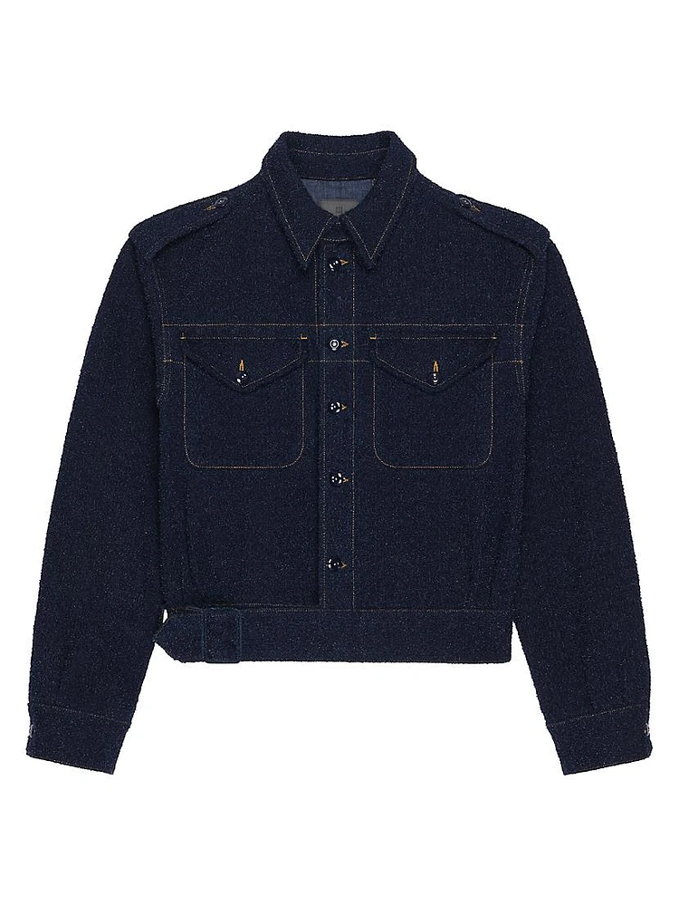 Jacket Boucle Denim