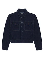 Jacket Boucle Denim