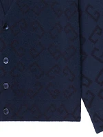 Cardigan Monogram 72 Jacquard