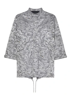 Parka in Cat Jacquard