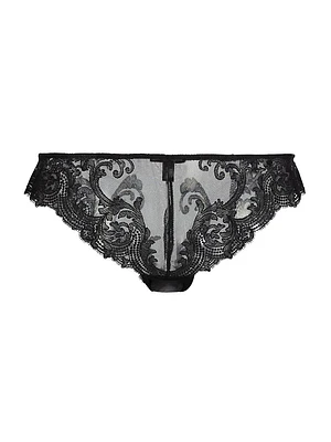 Voltaire Sheer Silk & Lace Panty