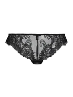 Voltaire Sheer Silk & Lace Panty