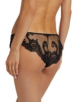 Voltaire Sheer Silk & Lace Panty