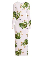 Floral Tube Maxi Dress