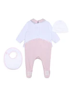 Baby Girl's 3-Piece Pajama Set