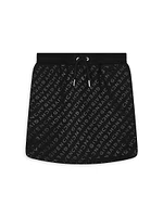 Little Girl's & Logo Fleece Skirt