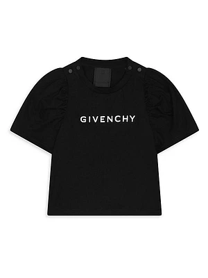 Baby Girl's & Little Girl's Logo Cotton T-Shirt