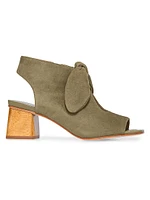 Lizzie Suede Sandal Booties