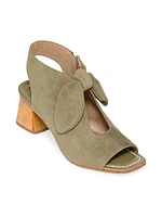 Lizzie Suede Sandal Booties