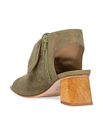 Lizzie Suede Sandal Booties