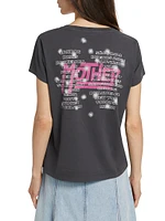 Goodie Embellished Cotton T-Shirt