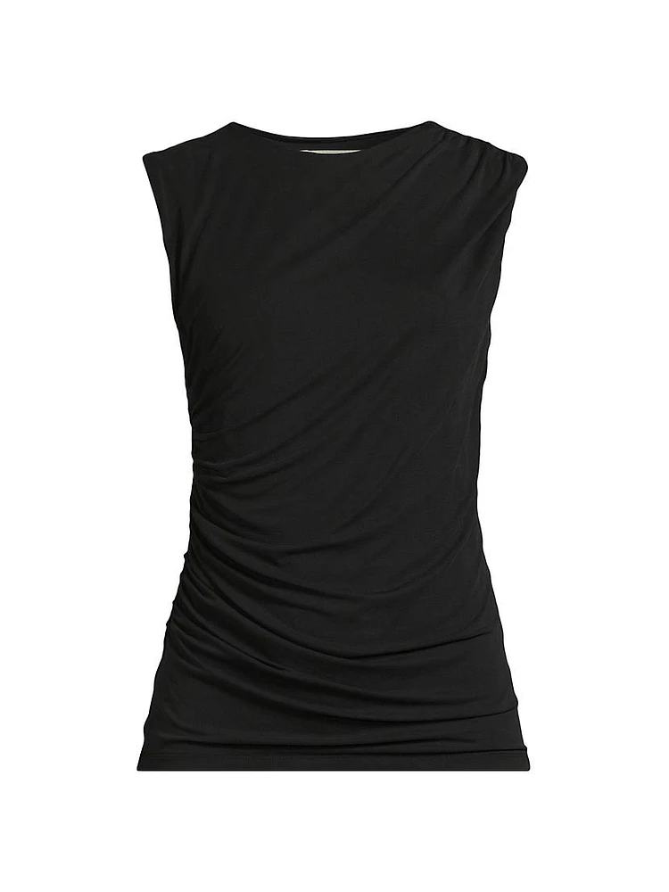 Alizé Bateau Sleeveless Top